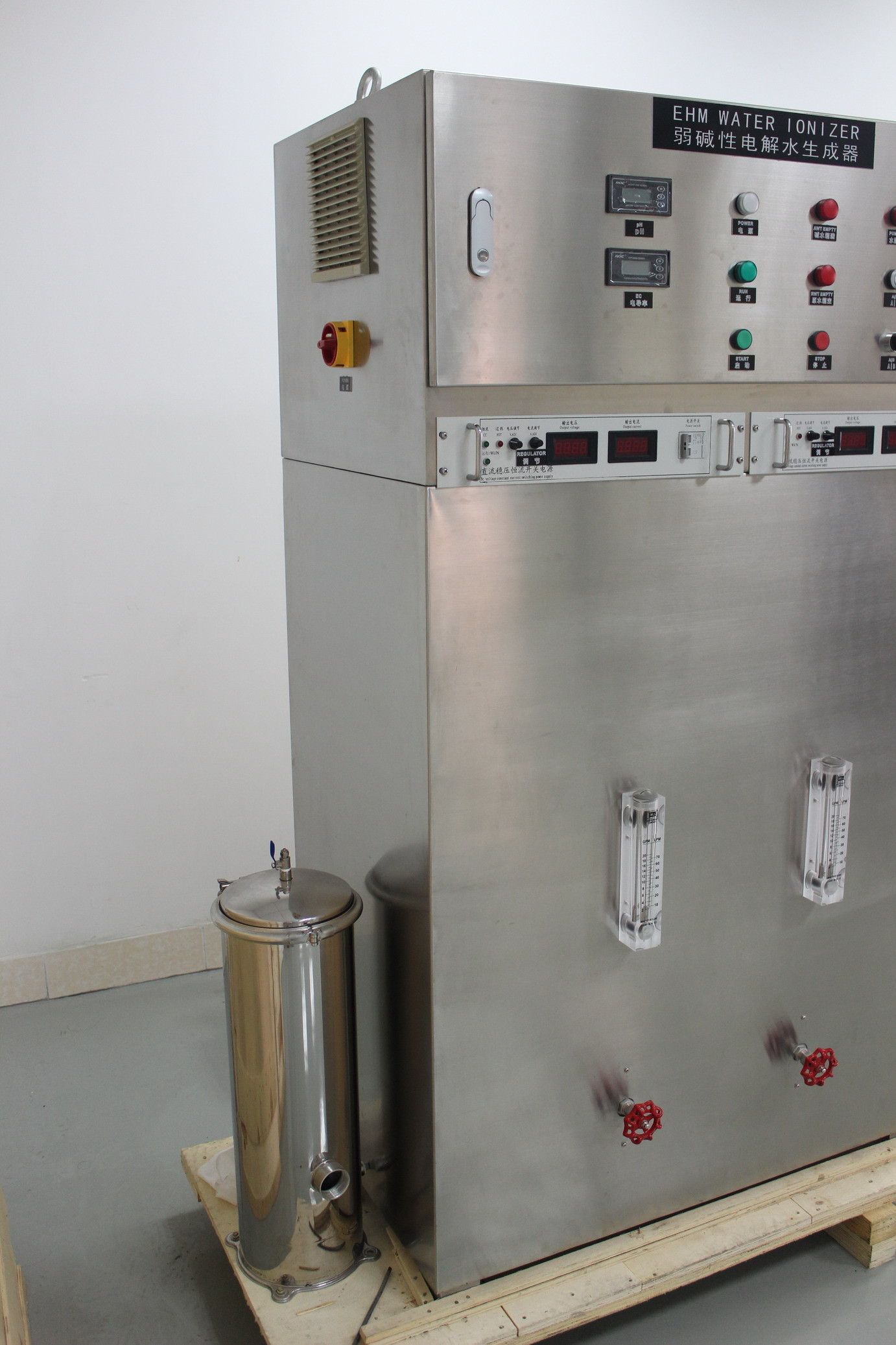 पारिस्थितिकी के अनुकूल वाणिज्यिक पानी Ionizer incoporating, 440V 50Hz