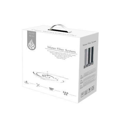 Pre-filter Water Ionizer Filter with 0.10-0.4 MPA Water Pressure 0.6-6 L/m Flow and Activated Carbon Media