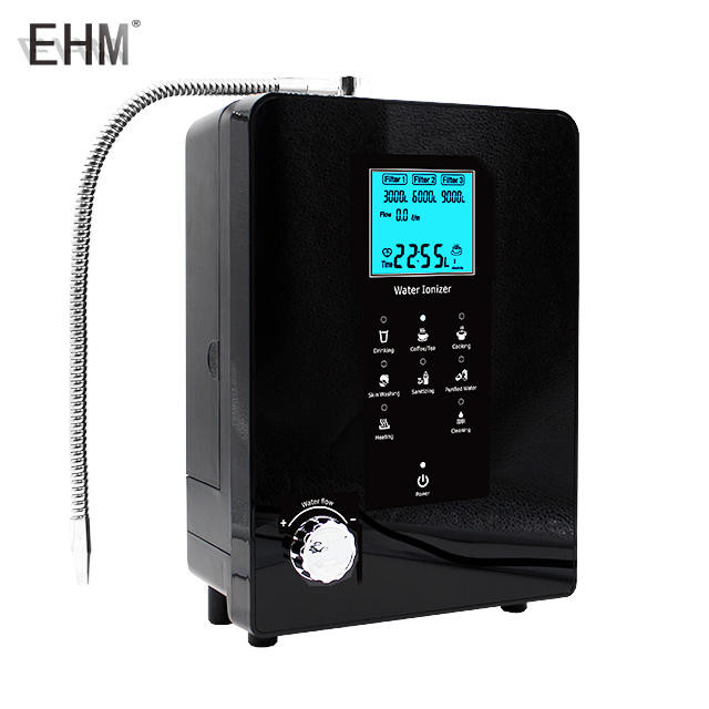 9 प्लेट्स EHM939 . के साथ RoHS हाइड्रोजन क्षारीय जल जेनरेटर मशीन