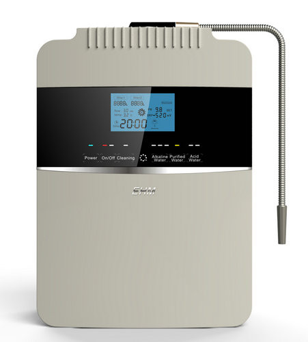 12000L एक्रिलिक स्पर्श पैनल घर पानी Ionizer, 3.0 - 11.0PH 150W